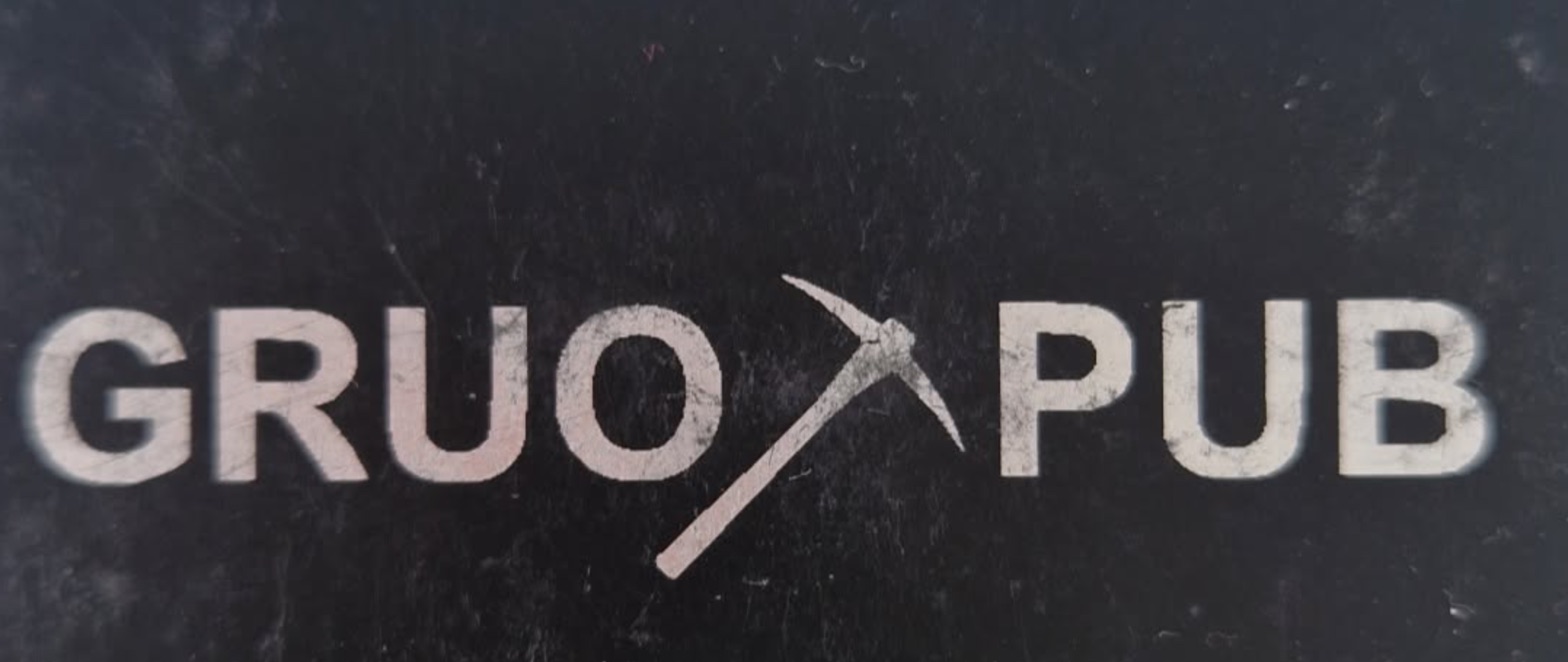 Gruo Pub – logo med hakke